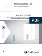 Pigma Green: Επιτοιχοσ Λεβητασ Συμπυκνωσησ Αεριου Condensing Wall-Hung Gas Boiler