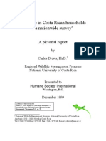 Drews 1999 Wildlife in Costa Rican Households - HSI Report