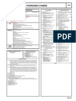 Hydrogen cyanide safety and hazards