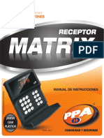 Programacion Completa Receptor Matrix PDF