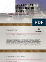 Dewan Cement Industry Ratio Analysis