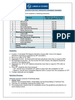 Sl. No. Branch Maximum No. of Students Who Can Appear For Test Civil Engineering