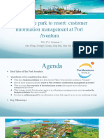 Rom Theme Park To Resort: Customer Information Management at Port Aventura