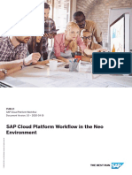 SAP Cloud Platform - Workflow in The Neo Environment PDF