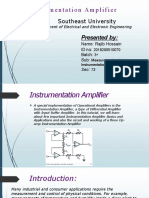Instrumentation Amplifier Basics and Applications