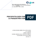 Psicopatología Forense Y La Psiquiatría Forense