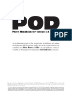 Pilot's Handbook for Line 6 POD Software
