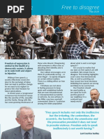 Free to disagree (The Christian Institute)