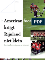 America Football Krijgt Rijnland Niet Klein