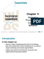 Business Essentials: Marketing Processes and Consumer Behavior
