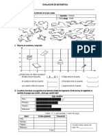Evaluacion de Matemática