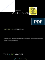 Organisational Attitudes and Job Satisfaction