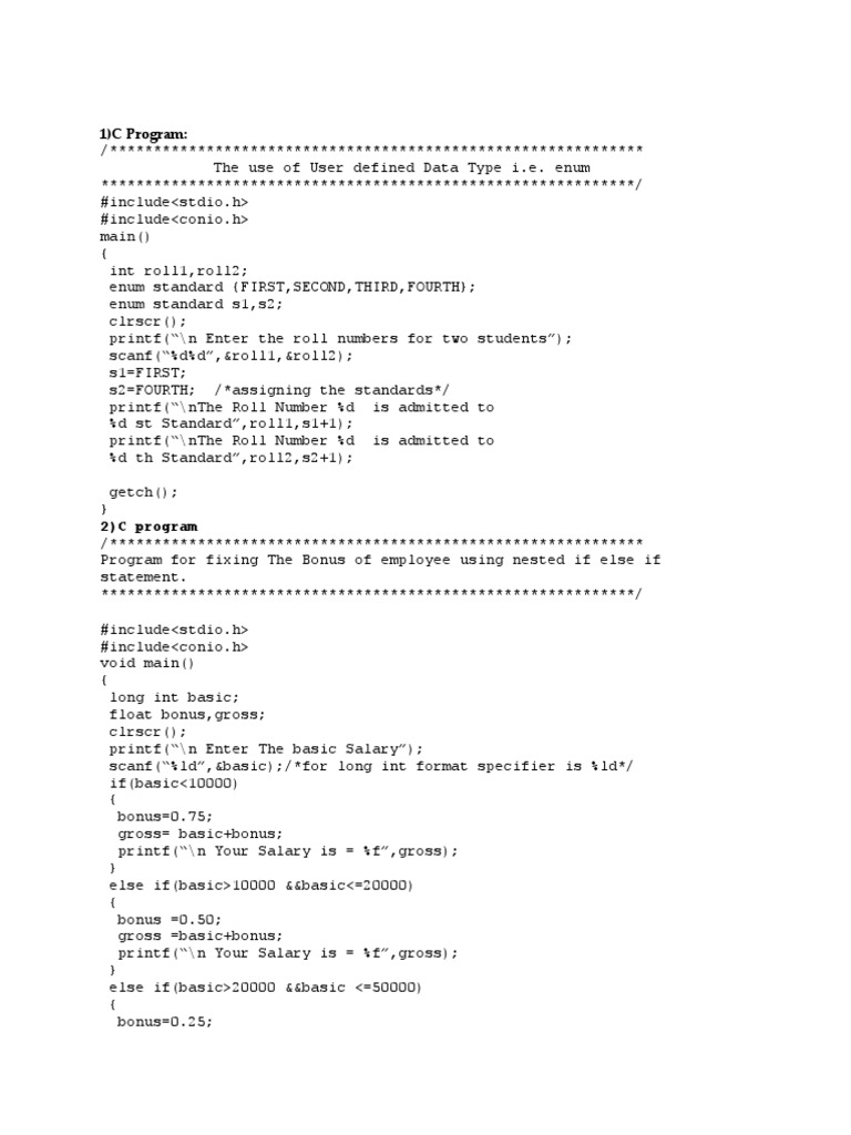 CH 1 | PDF | Pointer (Computer Programming) | Computer Programming