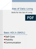 Activities of Daily Living