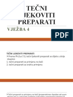 Vježba-Tečni Ljekoviti Preparati