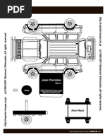 Jeep Cherokee メンテナンスファイルと車体、アクセサリーカタログ JEEP GRAND CHEROKEE カタログ - メルカリ