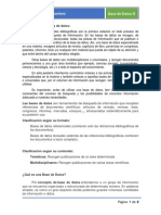 Filosofía de Las Bases de Datos. Prof. William Jiménez