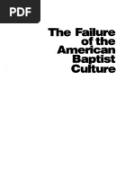 The Failure of American Baptist Culture PDF