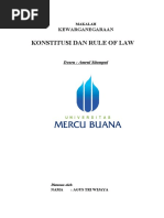 Download MAKALAH KONSTITUSI DAN RULE OF LAW by Agus Trie Wijaya SN47962915 doc pdf