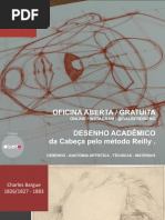 Desenho Acadêmico da cabeça pelo método Reilly-Prof Galber Rocha