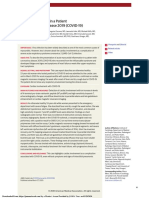 Cardiac Involvement in A Patient With Coronavirus Disease 2019 (COVID-19)