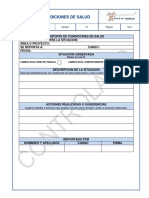 R-131 V1 Reporte de Condiciones de Salud