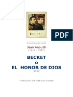 Anouilh. Becket o El honor de Dios.doc