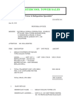 Proforma Invoice For Sonedco 2020 - 041