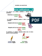 Español Los Adjetivos