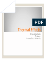 Thermal Effects in Semiconductors