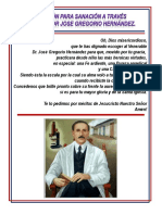 Oracion DR Jose Gregorio PDF