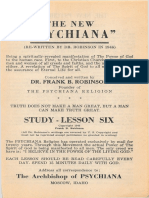 1946 Robinson New Psychiana Lesson 6