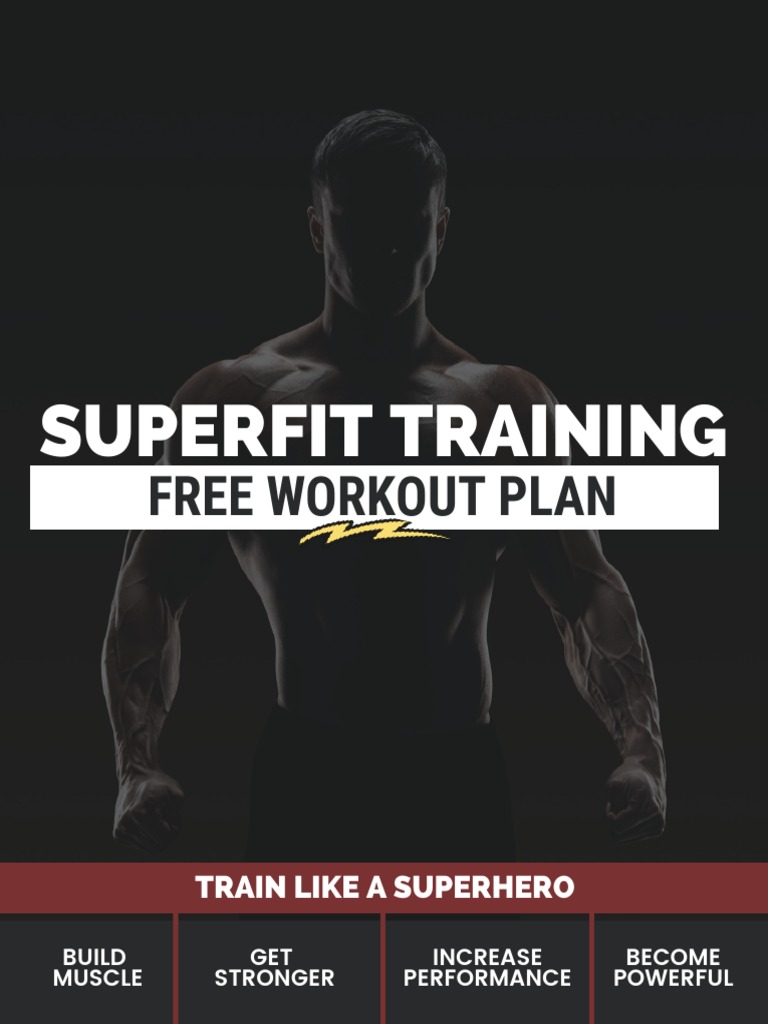 Magistrado mezcla jugador Superfit Training Free Workout Plan 1fGHc3Ax PDF | PDF | Strength Training  | Physical Exercise