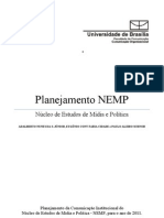 Planejamento de Comunicação 2011 - Núcleo de Estudos de Mídia e Política - Nemp (integral)
