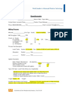 Gold Leach - Questionnaire Rev 3