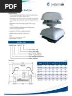 19.1 FRP Axial Roof Fan REV05a