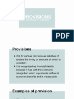 Provisions: Contingent Liabilities