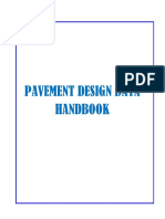 Pavement Design Data Handbook Analysis and Stresses