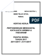 Kertas Kerja Moral