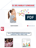 Sesion 3 Diapo #03 Trastornos Del Habla y Ellenguaje PDF