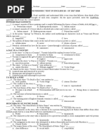 Fourth Periodic Exam