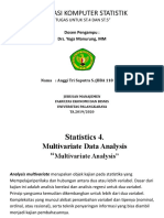 Aplikasi Komputer Statistik Anggi Tri Saputra S. PTT.4 Dan PT.5