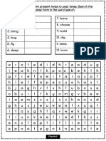 Irregular Word Search PDF