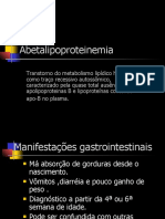 Abetalipoproteinemia