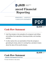 Advanced Financial Reporting: Semester 2 - Module 2 Cash Flow Statement