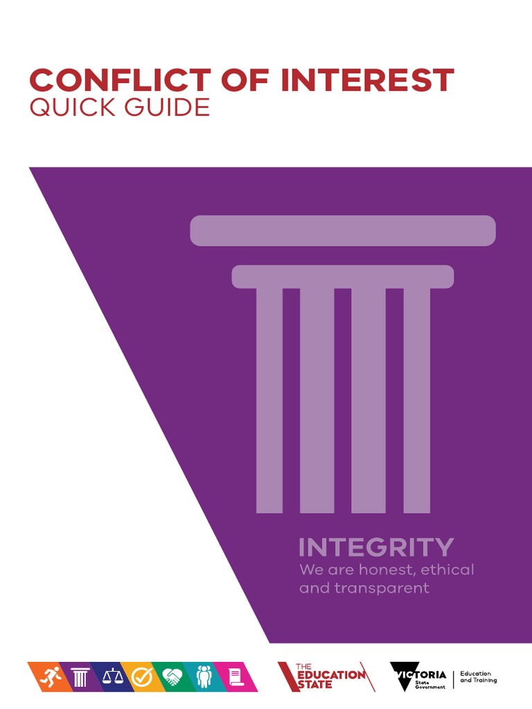 Conflict of Interest Quick Guide | PDF | Conflict Of Interest | Employment
