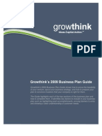 Growthink's 2009 Business Plan Guide