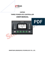 User Manual: HAT833 Three Power Ats Controller