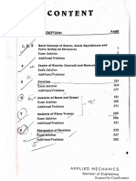 Applied Mechanics (Solution) PDF