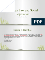 Agrarian Law and Social Legislation - Sect 7